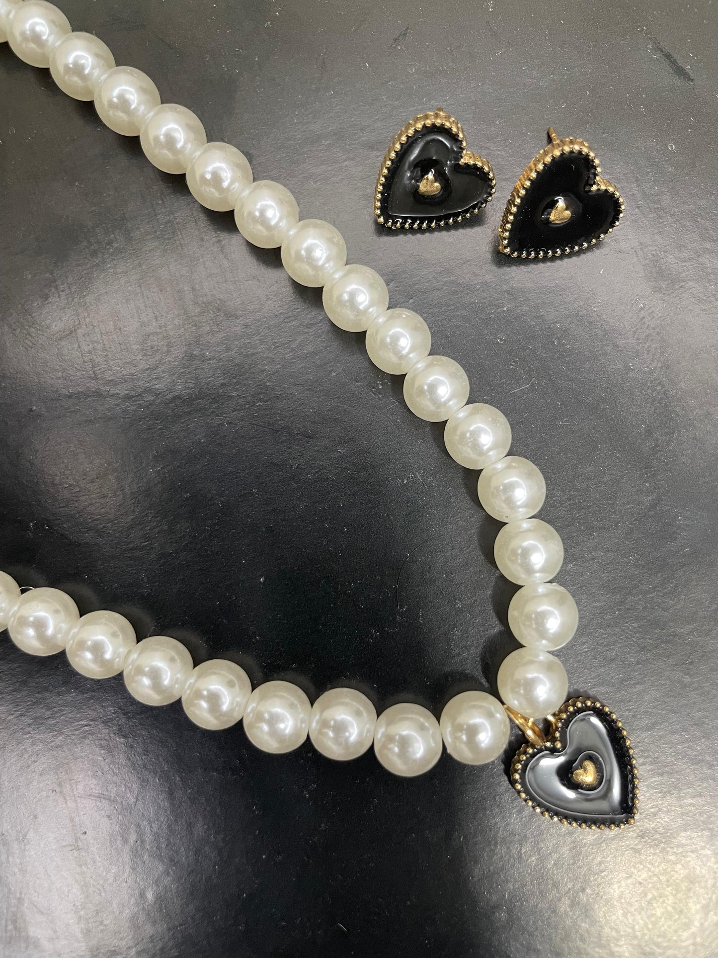 Black heart mala