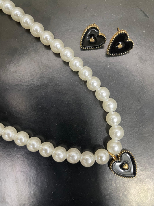 Black heart mala