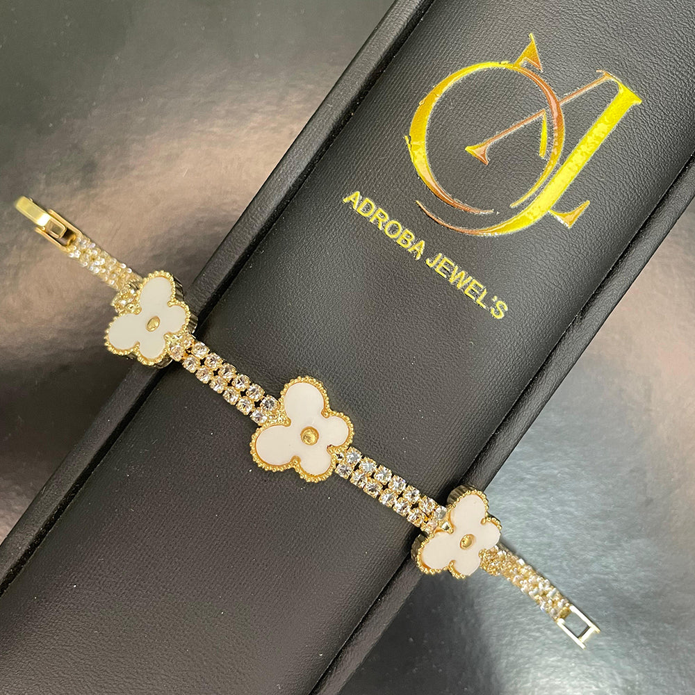 White Clover bracelet