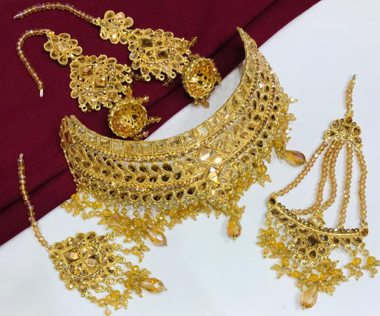 luxurious Bridal collar set